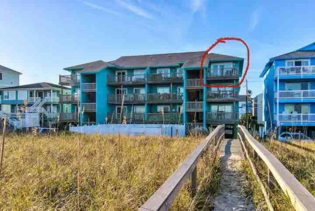 Living The Dream On The Beach! Carolina Beach Exteriör bild
